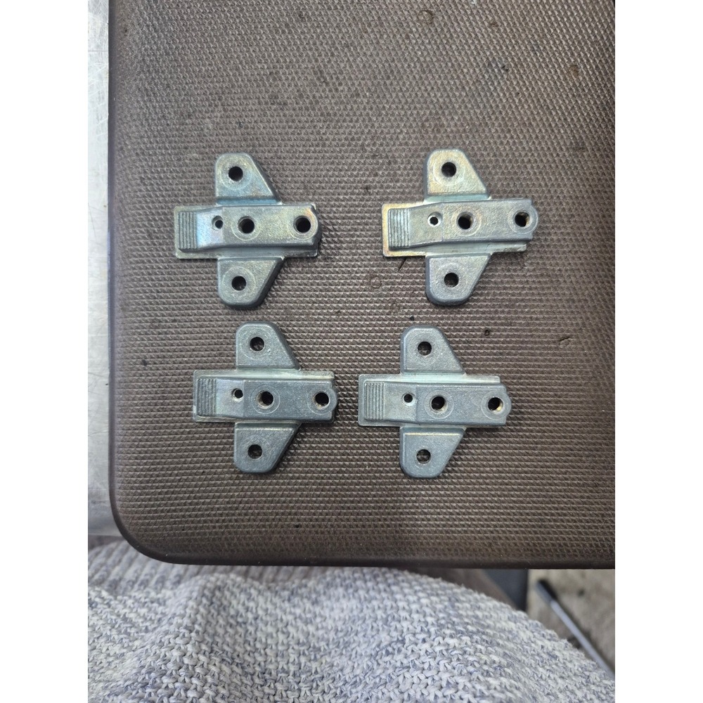 4‎ Vintage Metal Cabinet Door Hinges Small Gate Hardware Parts
